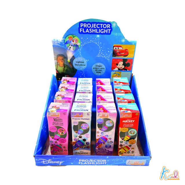 Kriiddaank Mix Night Projector Flash Light - Torch Light with Image, Pocket-Sized Toy, Imaginative Play - Drawing Projector Set - Creative Tracing Toy with Stencils & Markers